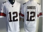 Cleveland Browns #12 Shedeur Sanders  White F.U.S.E Limited Jersey