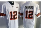 Cleveland Browns #12 Shedeur Sanders  White 1946th F.U.S.E Limited Jersey