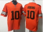 Cleveland Browns #10 Quinshon Judkins Orange Inverted F.U.S.E Limited Jersey