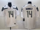 Seattle Seahawks #14 Sam Darnold White Vapor Limited Jersey