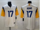 Los Angeles Rams #17 Davante Adams White Limited Jersey