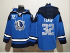 Dallas Mavericks #32 Cooper Flagg Blue Hoodie