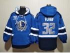 Dallas Mavericks #32 Cooper Flagg Blue with Pockets Hoodie