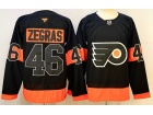 Fanatics Philadelphia Flyers #46 Trevor Zegras Black Jersey