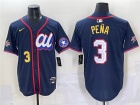 Houston Astros #3 Jeremy Pena Navy 2025 MLB All-Star Players Limited Jersey