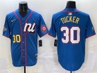 Chicago Cubs #30 Kyle Tucker Blue 2025 MLB All-Star Players Limited Jersey