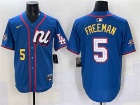 Los Angeles Dodgers #5 Freddie Freeman Blue 2025 MLB All-Star Players Limited Jersey
