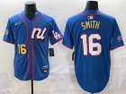 Los Angeles Dodgers #16 Will Smith Blue 2025 MLB All-Star Players Limited Jersey