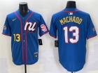 San Diego Padres #13 Manny Machado Blue 2025 MLB All-Star Players Limited Jersey