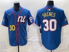 Pittsburgh Pirates #30 Paul Skenes Blue 2025 MLB All-Star Players Limited Jersey