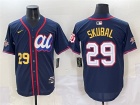 Detroit Tigers #29 Tarik Skubal Navy 2025 MLB All-Star Players Limited Jersey