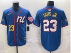San Diego Padres #23 Fernando Tatis Jr Blue 2025 MLB All-Star Players Limited Jersey
