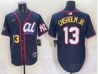 New York Yankees #13 Jazz Chisholm Jr. Navy 2025 MLB All-Star Players Limited Jersey