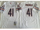 Chicago Bears #41 Brian Piccolo White Throwback Jersey
