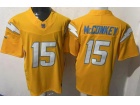 Los Angeles Chargers #15 Ladd McConkey Gold Alternate F.U.S.E Limited Jersey 