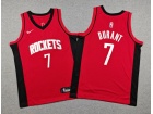 Youth Houston Rockets #7 Kevin Durant Red Jersey