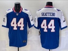New York Giants #44 Cam Skattebo Blue with White Shoulders F.U.S.E. Limited Jersey