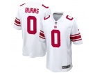 New York Giants #0 Brian Burns White Vapor Limited Jersey