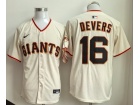 San Francisco Giants #16 Rafael Devers Cream Cool Base Jersey