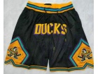 Anaheim Ducks Black Throwback Shorts