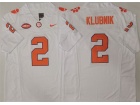 Clemson Tigers #2 Cade Klubnik White F.U.S.E. Limited Jersey
