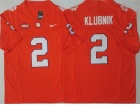 Clemson Tigers #2 Cade Klubnik Orange F.U.S.E. Limited Jersey