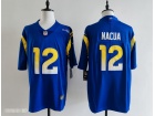 Los Angeles Rams #12 Puka Nacua Blue Vapor Limited Jersey