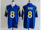 Los Angeles Rams #8 Jared Verse Blue Vapor Limited Jersey