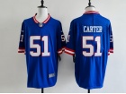 New York Giants #51 Abdul Carter Blue Throwback Limited Jersey