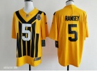 Pittsburgh Steelers #5 Jalen Ramsey Yellow 1933 Throwback Limited Jersey