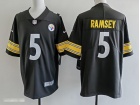 Pittsburgh Steelers #5 Jalen Ramsey Black Vapor Limited Jersey