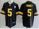 Pittsburgh Steelers #5 Jalen Ramsey Black Color Rush Limited Jersey