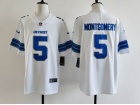 Detroit Lions #5 David Montgomery White Vapor Limited Jersey