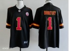 Kansas City Chiefs #1 Xavier Worthy Black Vapor Limited Jersey
