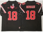 Ohio State Buckeyes #18 Will Howard Black 2025 F.U.S.E. Limited Jersey 