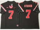 Ohio State Buckeyes #7 C.J. Stroud Black 2025 F.U.S.E. Limited Jersey