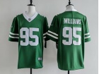 New York Jets #95 Quinnen Williams Legacy Green Vapor Limited Jersey