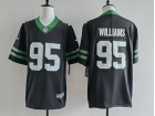 New York Jets #95 Quinnen Williams Legacy Black Vapor Limited Jersey