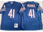 Chicago Bears #41 Brian Piccolo Blue Throwback Jersey