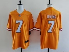 Tampa Bay Buccaneers #7 Bucky Irving Orange Throwback Limited Jersey