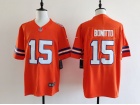 Denver Broncos #15 Nik Bonitto Orange 2nd Vapor F.U.S.E. Limited Jersey