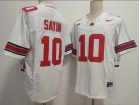 Ohio State Buckeyes #10 Julian Sayin White F.U.S.E Limited Jersey