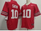 Ohio State Buckeyes #10 Julian Sayin Red F.U.S.E Limited Jersey