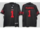 San Francisco 49ers #14 Ricky Pearsall Black Vapor Limited Jersey