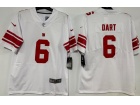 New York Giants #6 Jaxson Dart White Vapor Limited Jersey