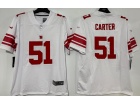 New York Giants #51 Abdul Carter White Vapor Limited Jersey
