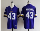 Minnesota Vikings #43 Andrew Van Ginkel Purple Vapor Limited Jersey
