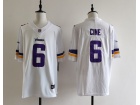 Minnesota Vikings #6 Lewis Cine White Vapor Limited Jersey