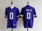 Minnesota Vikings #0 Ivan Pace Jr Purple Vapor Limited Jersey