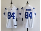 Indianapolis Colts #84 Tyler Warren White Vapor Limited Jersey